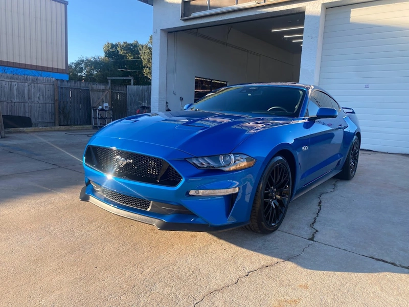 slide-mustang-blue